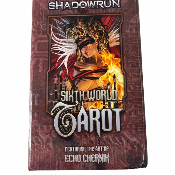 SUPER RARE OOP Shadowrun Tarot Deck NEW - Picture 4 of 5